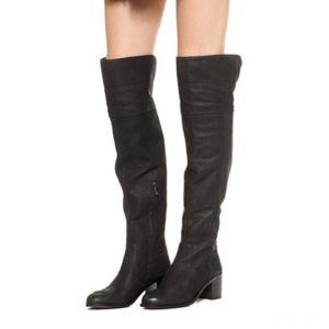 Sam Edelman Varona leather thigh high boots